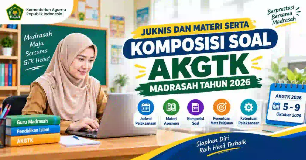 Juknis dan Latihan Soal AKGTK Guru Kelas MI Tahun 2026/2027