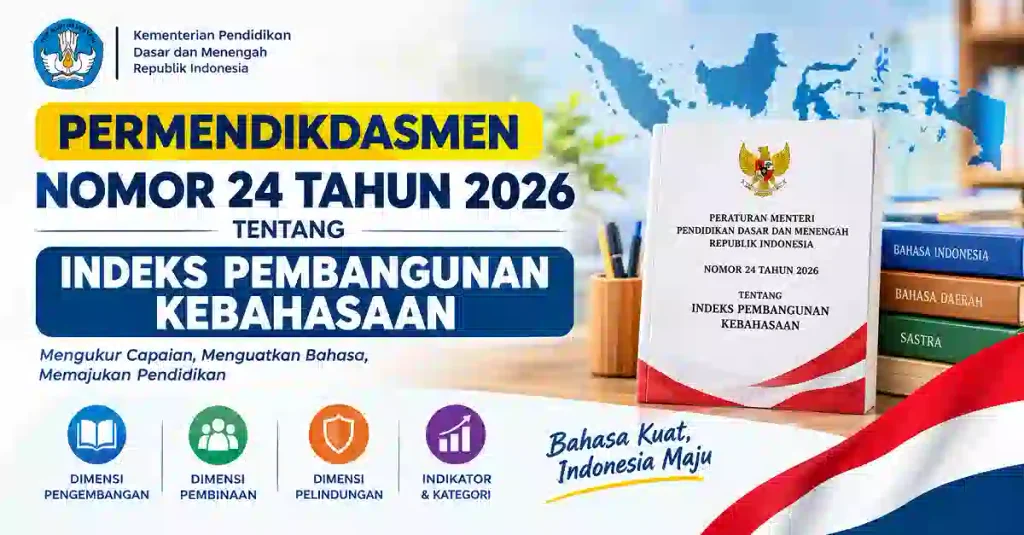 Permendikdasmen Nomor 24 Tahun 2026 Tentang Indeks Pembangunan Kebahasaan
